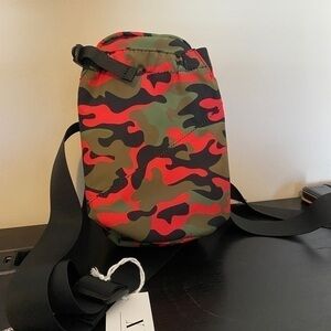 CWH Camo/Orange Crossbody/Messenger Bag Nylon 3 Bags in 1.